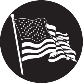 79707 American Flag - Rosco Standard Steel Gobo