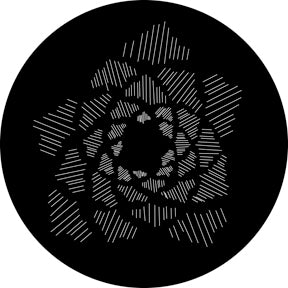 79743 Sunflower Golden Part 1 - Rosco Standard Steel Gobo