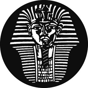 G810 King Tut - Rosco GAM Standard Steel Gobo