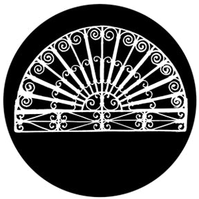 81170 Fan Grill - Rosco Colour Glass Gobo