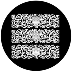 81171 Lacquer Relief - Rosco Colour Glass Gobo