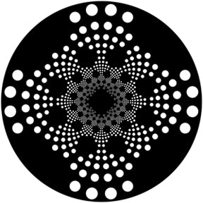 82211 Dot Vortex - Rosco Colour Glass Gobo