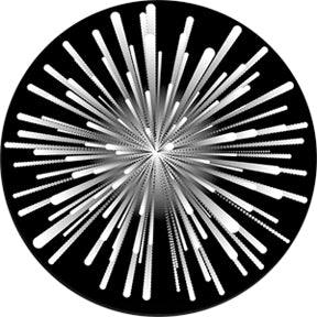 82704 Ricochet - Rosco Colour Glass Gobo