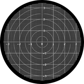 82729 Glass Line Up Grid - Rosco Colour Glass Gobo