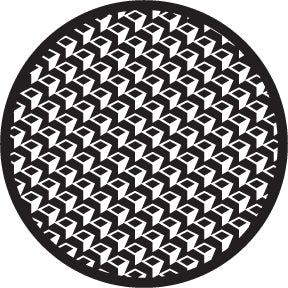 82869 Cubes 1 - Rosco Colour Glass Gobo