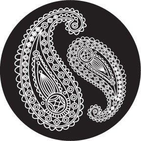 82878 Paisley 7 - Rosco Colour Glass Gobo