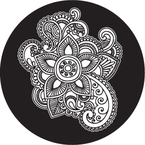 82882 Paisley 11 - Rosco Colour Glass Gobo