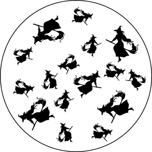 82935 Flying Witches 1 - Rosco Colour Glass Gobo