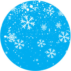 83105 Snowflakes Falling - Rosco Colour Glass Gobo