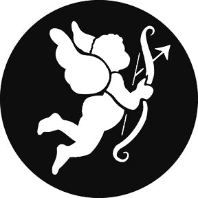 G843 Cupid - Rosco GAM Standard Steel Gobo