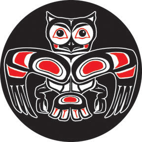 84428 Owl Motif - Rosco Colour Glass Gobo
