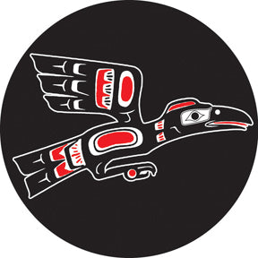 84429 Raven Motif - Rosco Colour Glass Gobo
