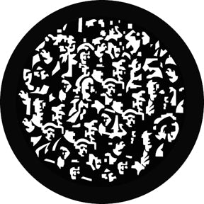 G861 Audience - Rosco GAM Standard Steel Gobo