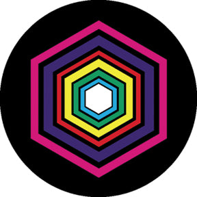 86602 Point to Point - Rosco Colour Glass Gobo
