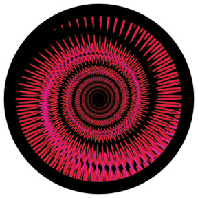 86636 Crimson Nautilus - Rosco Colour Glass Gobo