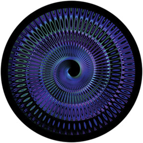 86639 Blacklight Slinky - Rosco Colour Glass Gobo