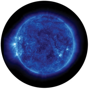86671 Blue Corona - Rosco Colour Glass Gobo
