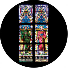 86672 Liturgical Stained Glass - Rosco Colour Glass Gobo