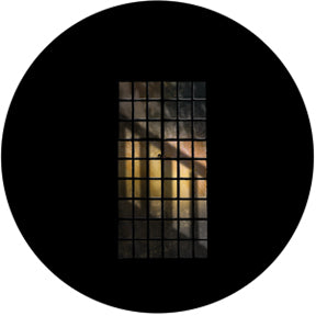 86691 Banister Window - Rosco Colour Glass Gobo