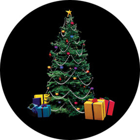86706 Tree & Presents - Rosco Colour Glass Gobo
