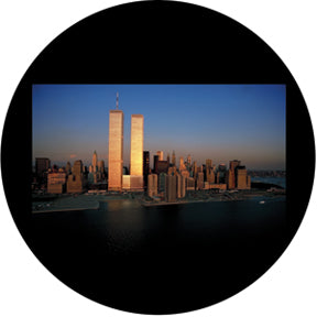 86725 Twin Towers 3 - Rosco Colour Glass Gobo