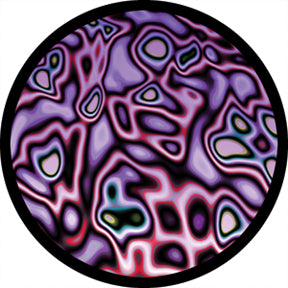 86737 Lavender Artifacts - Rosco Colour Glass Gobo