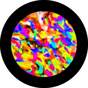 86764 Multicolor Mixit - Rosco Colour Glass Gobo