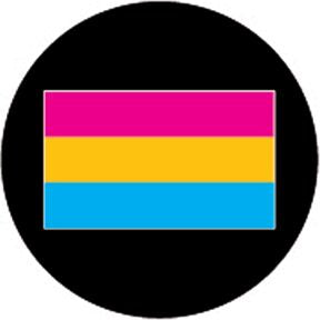 86785 Pansexual Pride Flag - Rosco Colour Glass Gobo