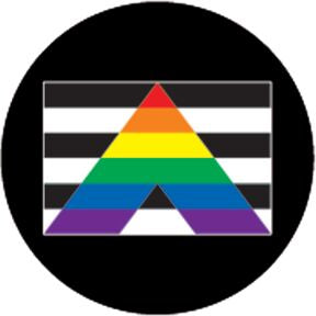 86793 Ally Pride Flag - Rosco Colour Glass Gobo