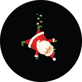 86811 Silly Santa - Rosco Colour Glass Gobo