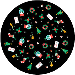 86825 Festive Christmas - Rosco Colour Glass Gobo