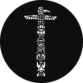 G894 Totem Pole - Rosco GAM Standard Steel Gobo