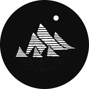 G897 Pyramids - Rosco GAM Standard Steel Gobo