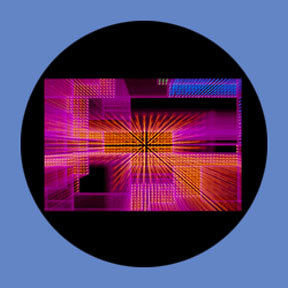 P132 Abstracts 0132 - Rosco Plastic Gobo