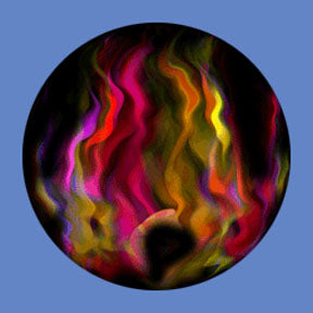 P2356 Fire & Water 2356 - Rosco Plastic Gobo
