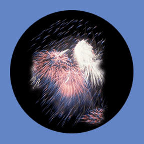 P2851 Fireworks 2851 - Rosco Plastic Gobo