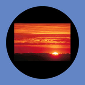 P3878 Skies & Clouds 3878 - Rosco Plastic Gobo
