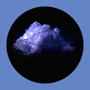 P3880 Skies & Clouds 3880 - Rosco Plastic Gobo
