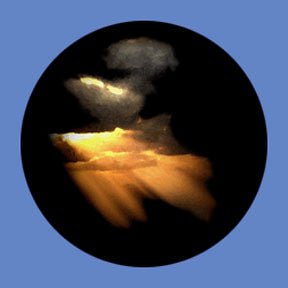 P3883 Skies & Clouds 3883 - Rosco Plastic Gobo