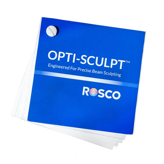 Rosco OPTI SCULPT™ Light Shaping (Beam Control) Diffuser Lens - Swatchbook