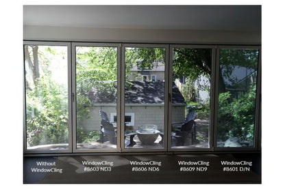 #8606 Rosco Window Cling ND6  - Easy To Apply Window Control Filter