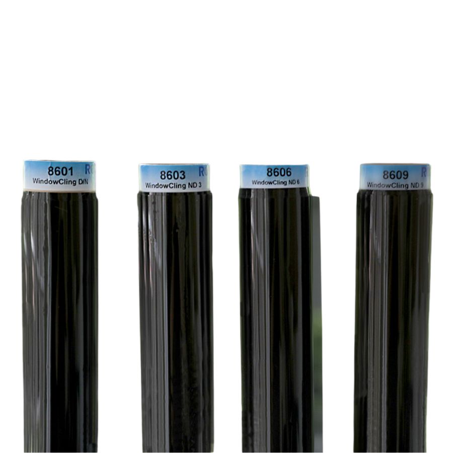 #8606 Rosco Window Cling ND6  - Easy To Apply Window Control Filter
