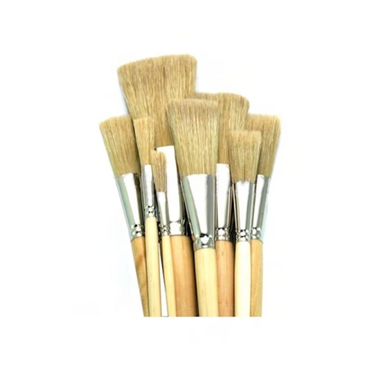 5610 Rosco Iddings Fitch Brushes - 8 Piece Kit - 1/4in.-3in. Ferrule