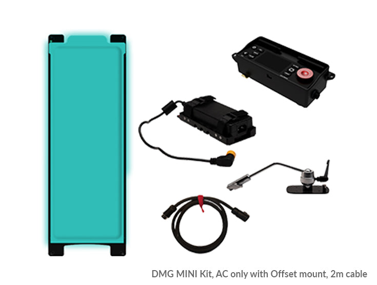 Rosco DMG Lumiere MINI Lamp Head 100W (Includes Flat & Dome Diffusion)