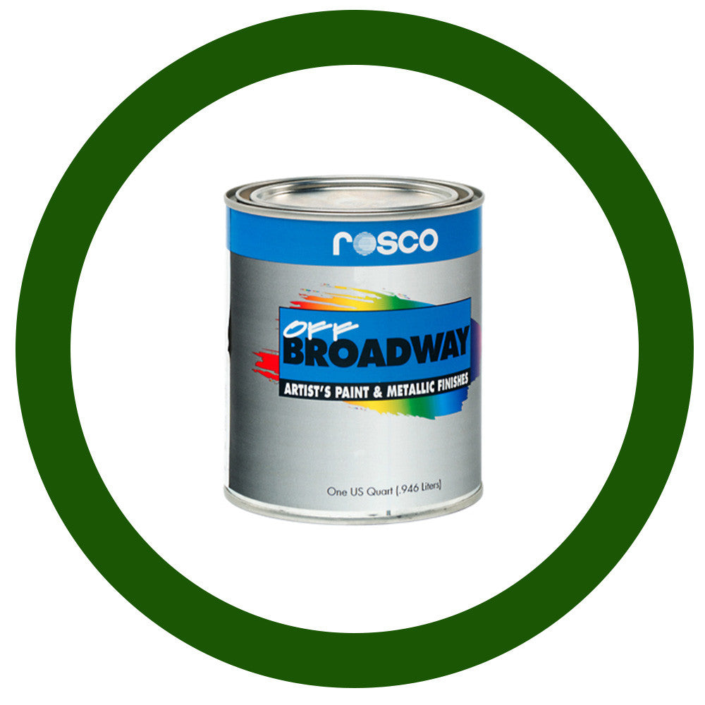 5365 Rosco Off Broadway Scenic Paint - Chrome Oxide Green