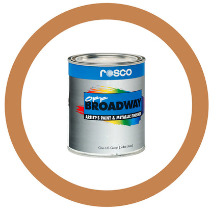 5386 Rosco Off Broadway Scenic Paint - Copper