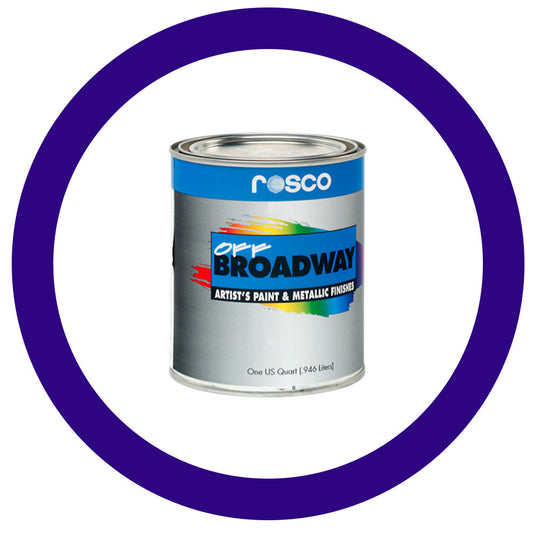 5359 Rosco Off Broadway Scenic Paint - Ultramarine Blue