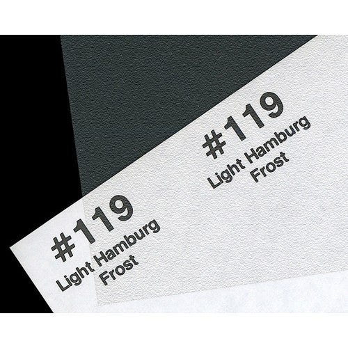 R119 Rosco Roscolux Supergel - Light Hamburg Frost