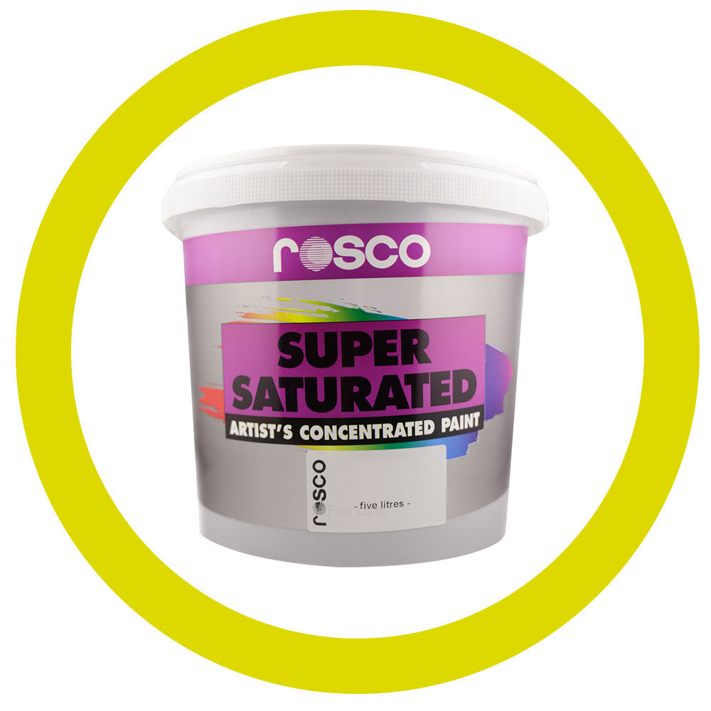 5988 Rosco Supersat Acrylic Paint - Lemon Yellow