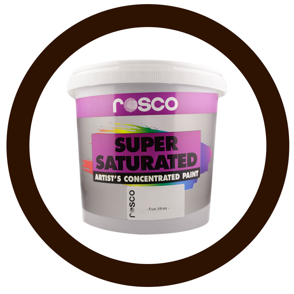 5998 Rosco Supersat Acrylic Paint - Van Dyke Brown